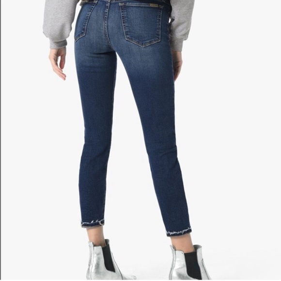 Joes Jeans Flawless The Icon Mid Rise Skinny Crop Jeans Womens Stretch 26 - Picture 2 of 15